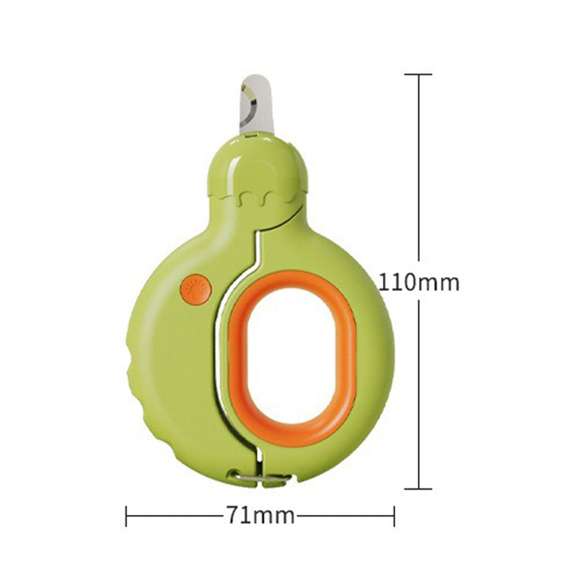 Lovely Donut LED Pet Nail Clippers for Dogs Cats