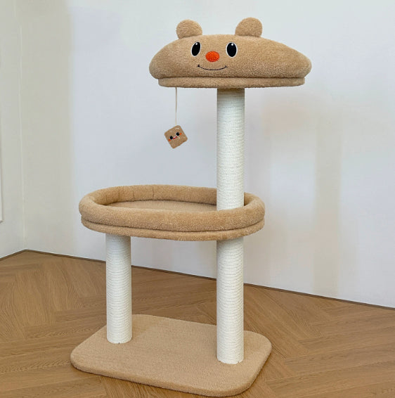 Panda Cat Scratching Post Climbing Frame