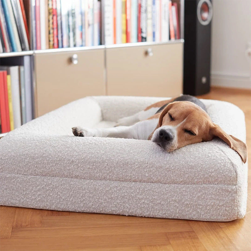 Premium Waterproof Memory Foam Dog Bed Washable