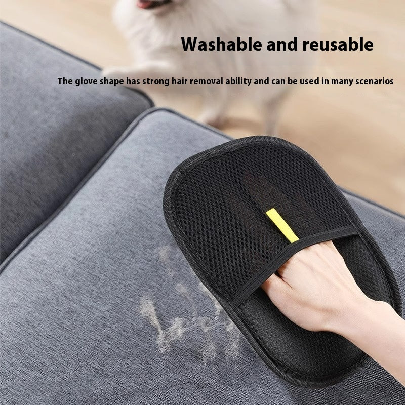 Pet Hair Remover Grooming Glove for Dogs Cats