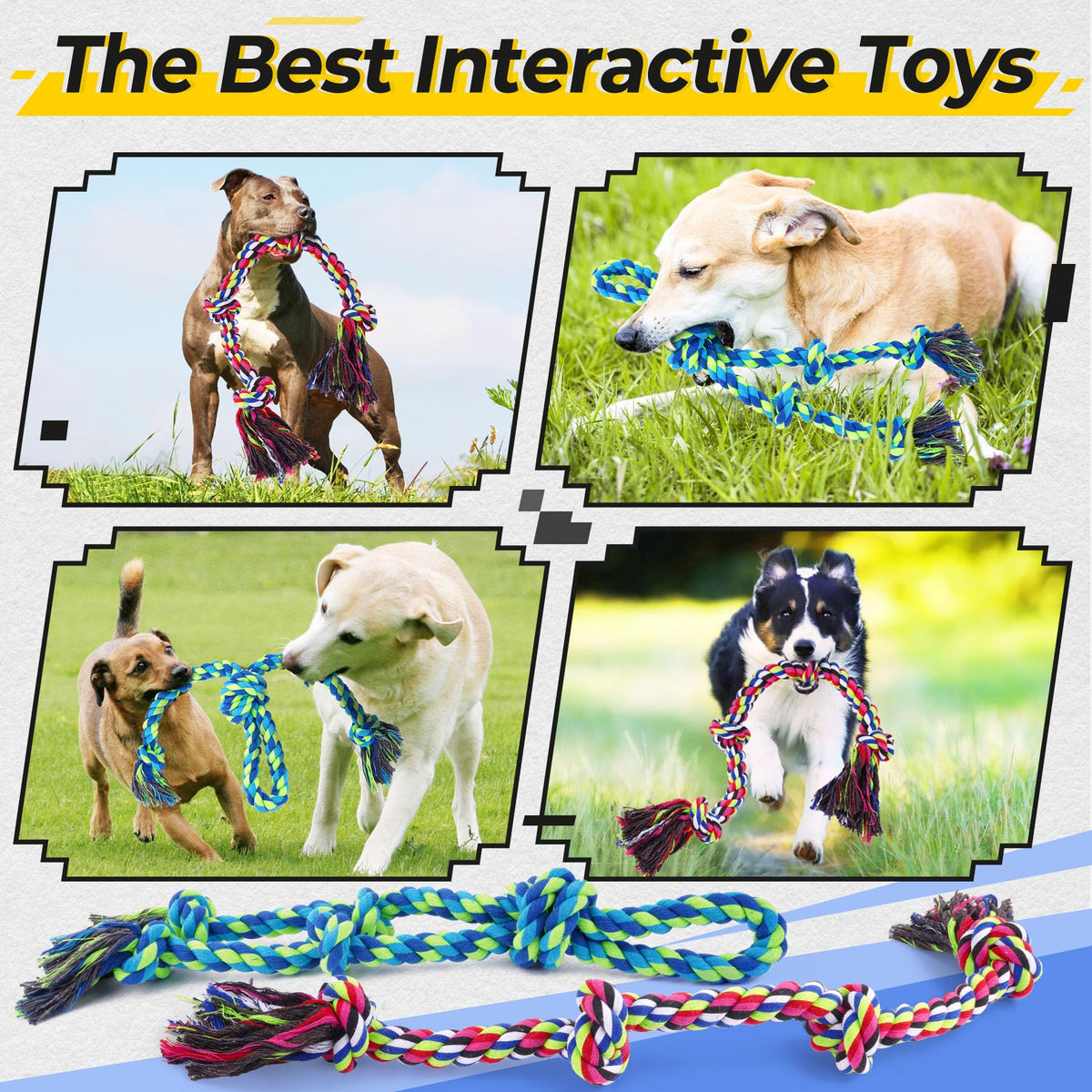 Tough Dog Rope Toy For Aggressive Chewers