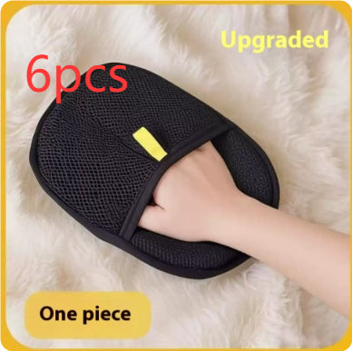 Pet Hair Remover Grooming Glove for Dogs Cats