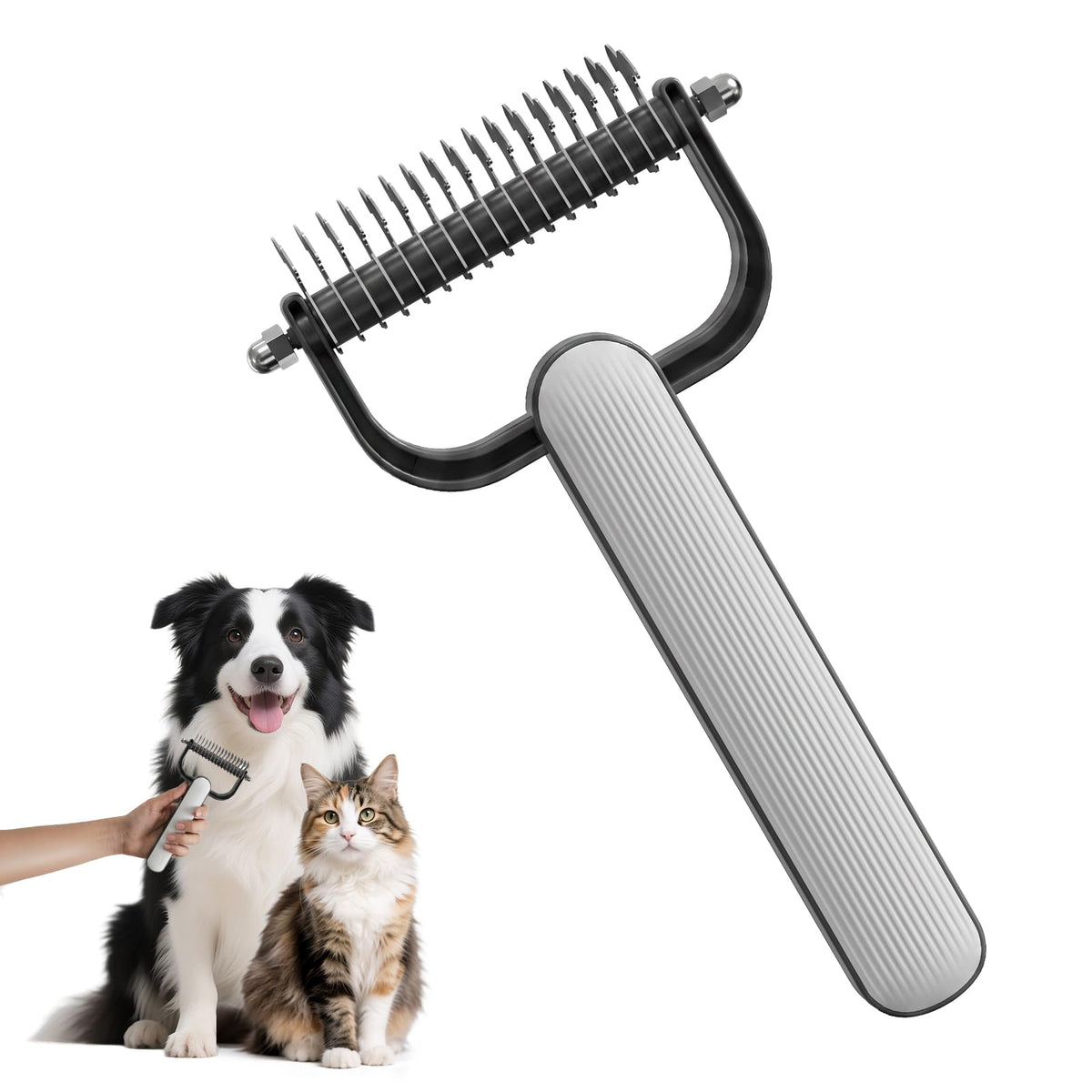 Double Sided Dematting Comb for Dogs Cats