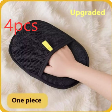Pet Hair Remover Grooming Glove for Dogs Cats