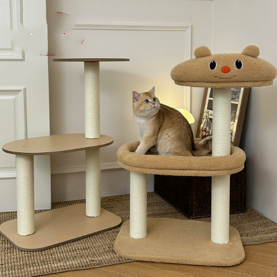 Panda Cat Scratching Post Climbing Frame