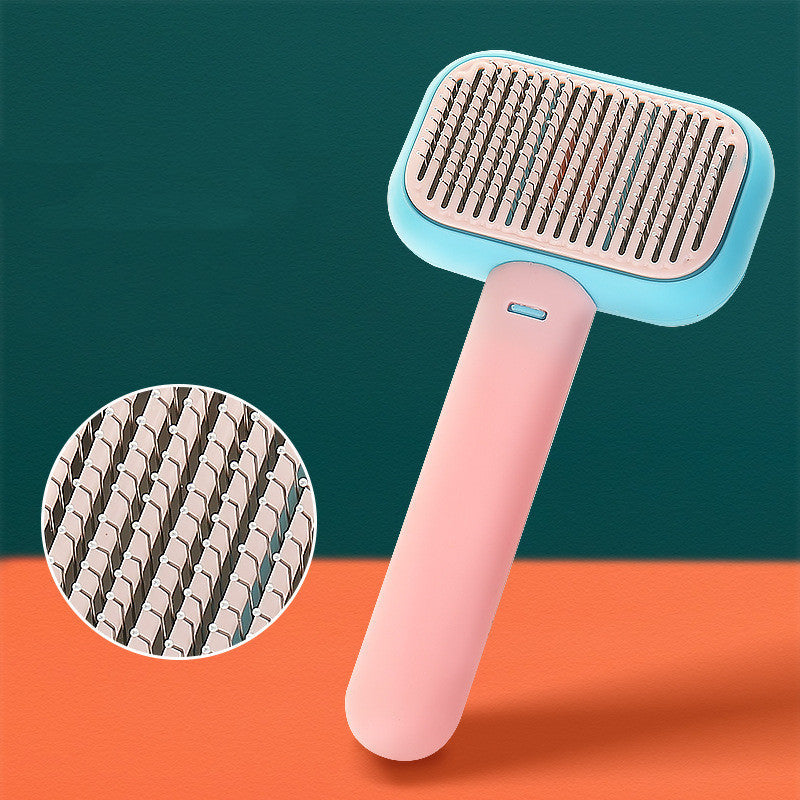 Stainless Steel Pet Hair Massage Grooming Comb