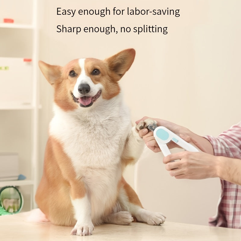 LED Light Pet Nail Clippers for Dogs Cats