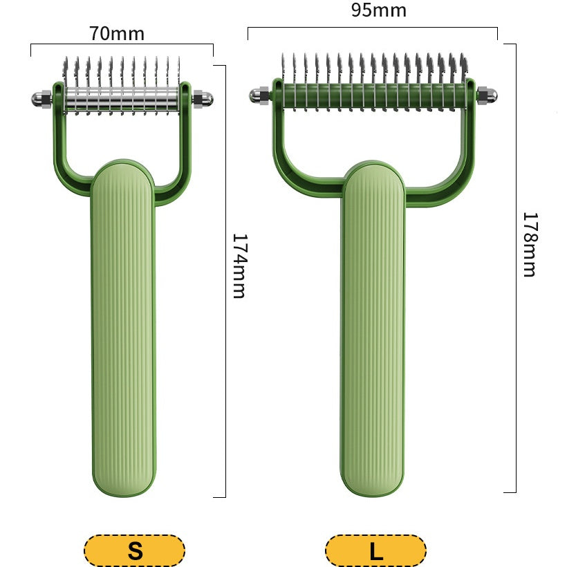 Double Sided Dematting Comb for Dogs Cats
