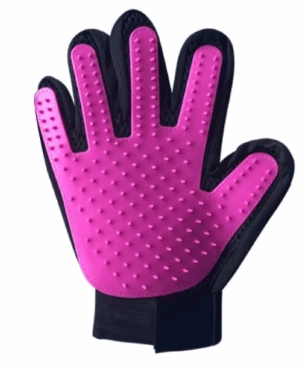 Silicone Pet Grooming Gloves for Deshedding Massage